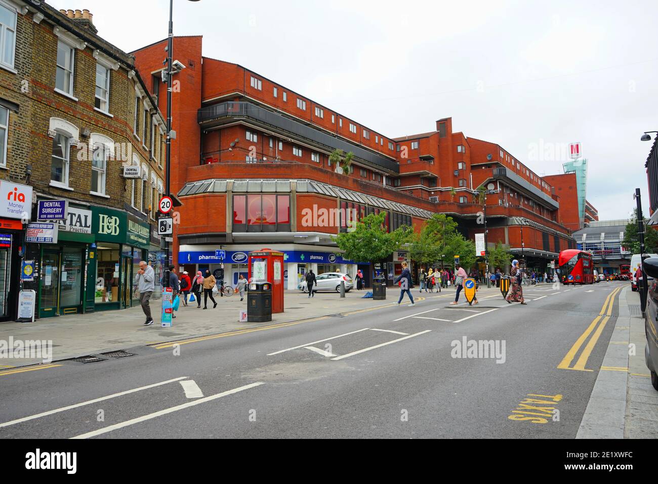 A busy Wood green High street, London, England, U.K Stock Photo Alamy