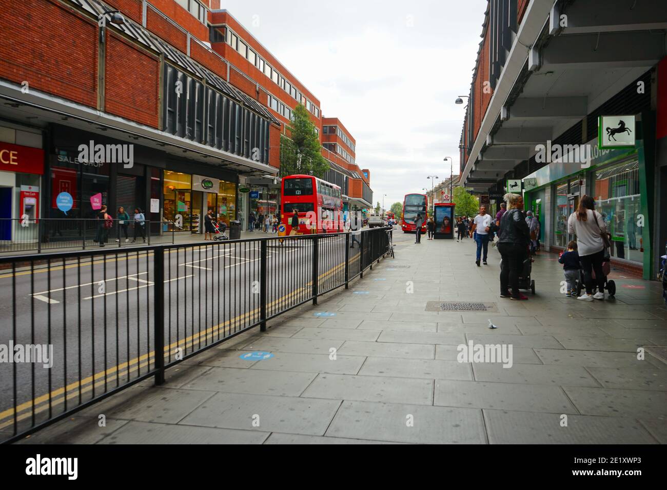 A busy Wood green High street, London, England, U.K Stock Photo - Alamy