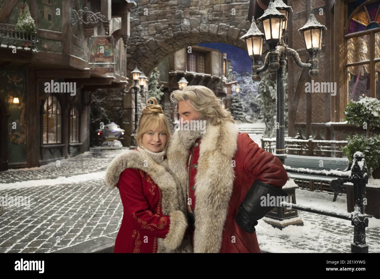 Goldie Hawn And Kurt Douglas Christmas Card 2022 Kurt Russell And Goldie Hawn In The Christmas Chronicles: Part Two (2020),  Directed By Chris Columbus. Credit: 1492 Pictures / Album Stock Photo -  Alamy