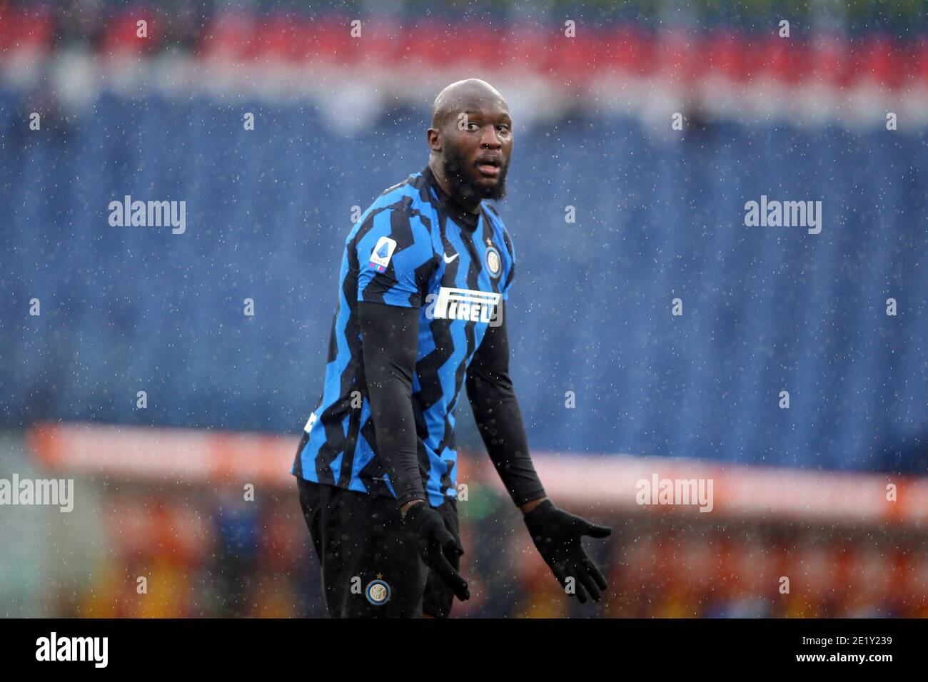 Rome Italy 10th Jan 2021 Rome Italy 10 01 2021 R Lukaku Inter In Action During The