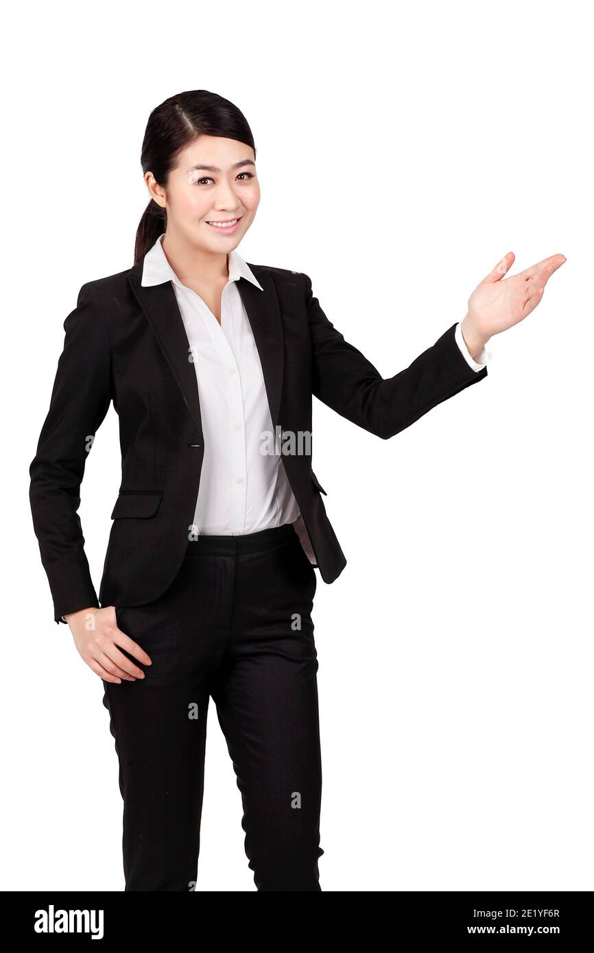 Portrait of a happy young business woman high quality photo Stock Photo ...