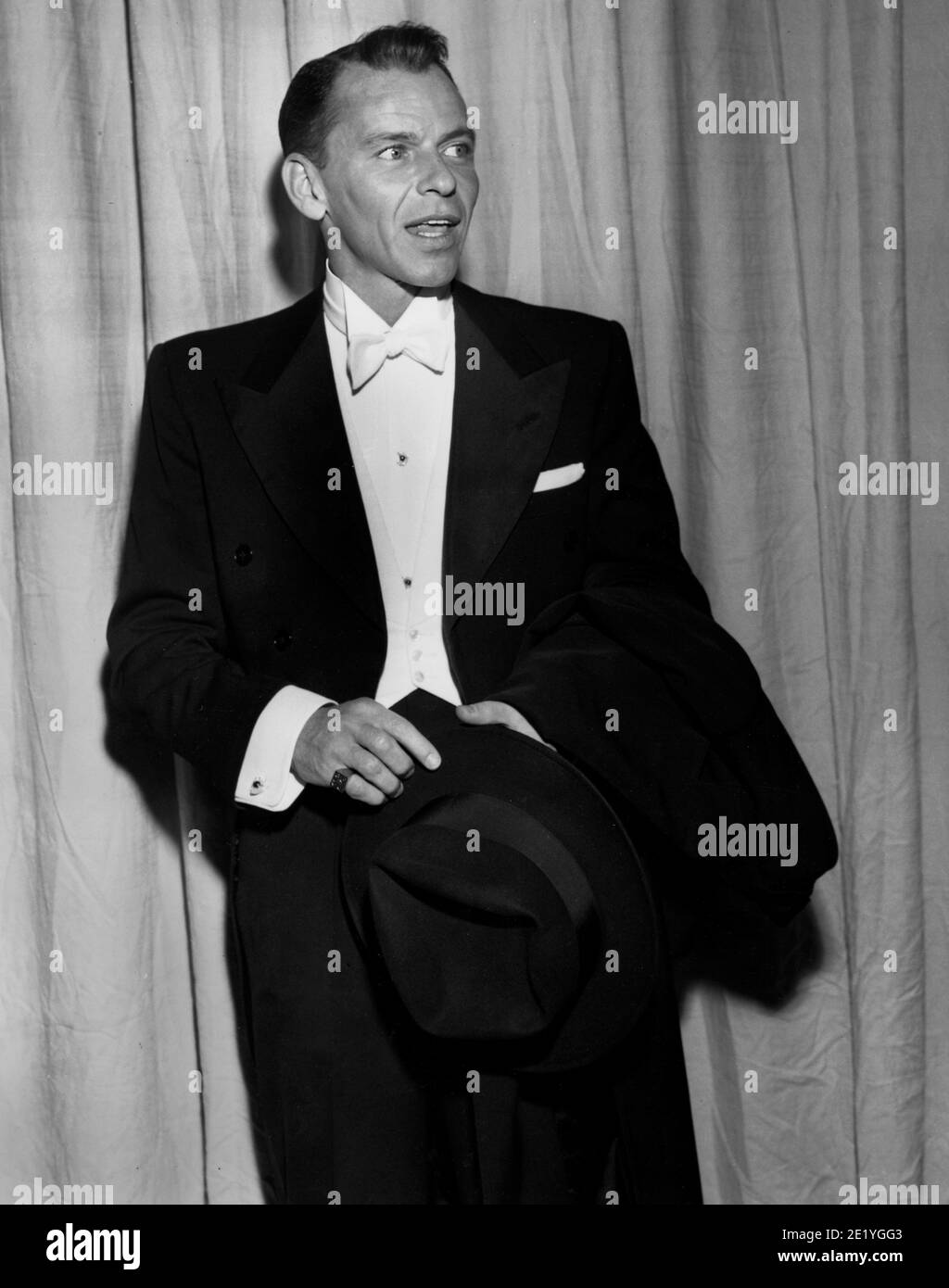 Frank Sinatra At The 27th Annual Academy Awards Held At The Rko 