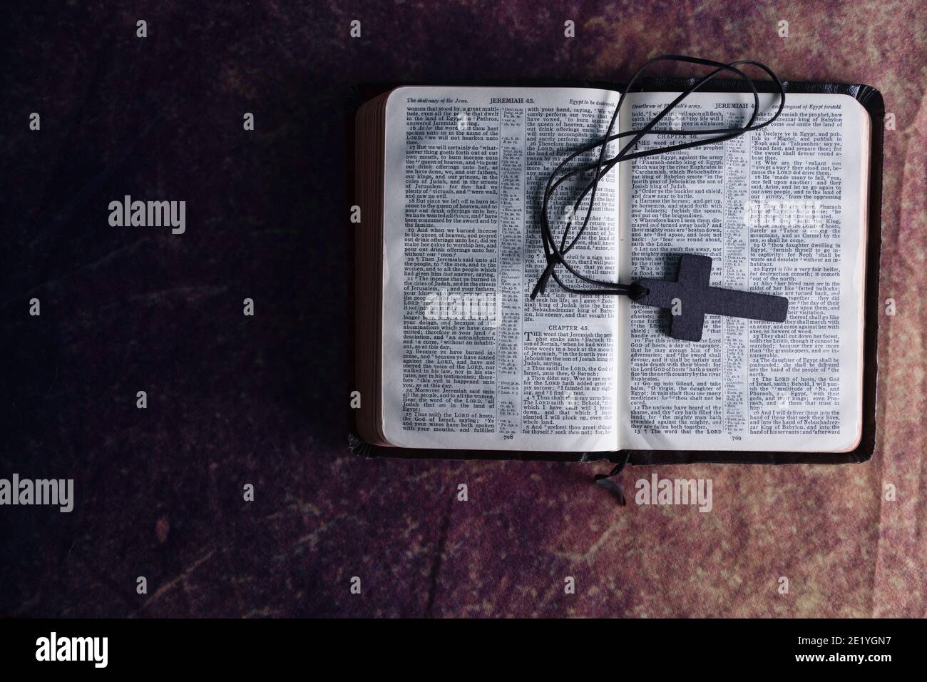 The Bible: Jeremiah - chapter 45 Stock Photo - Alamy