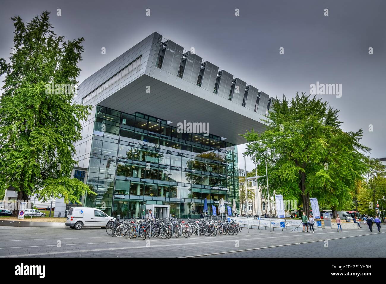 Hochschulverwaltung SuperC, RWTH, Templergraben, Aachen, Nordrhein-Westfalen, Deutschland Stock Photo