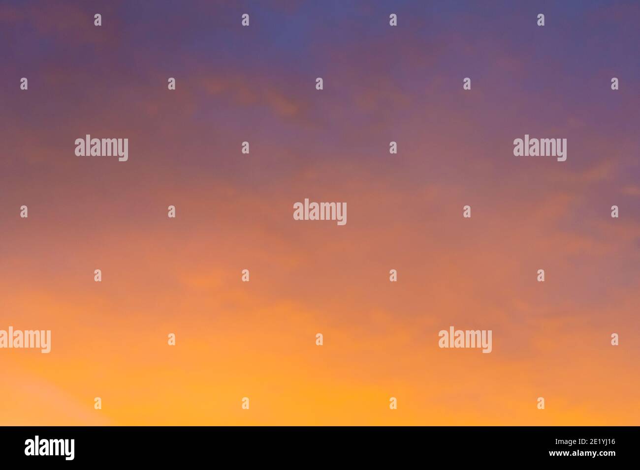 The colors of a burning sunset in the sky Stock Photo - Alamy
