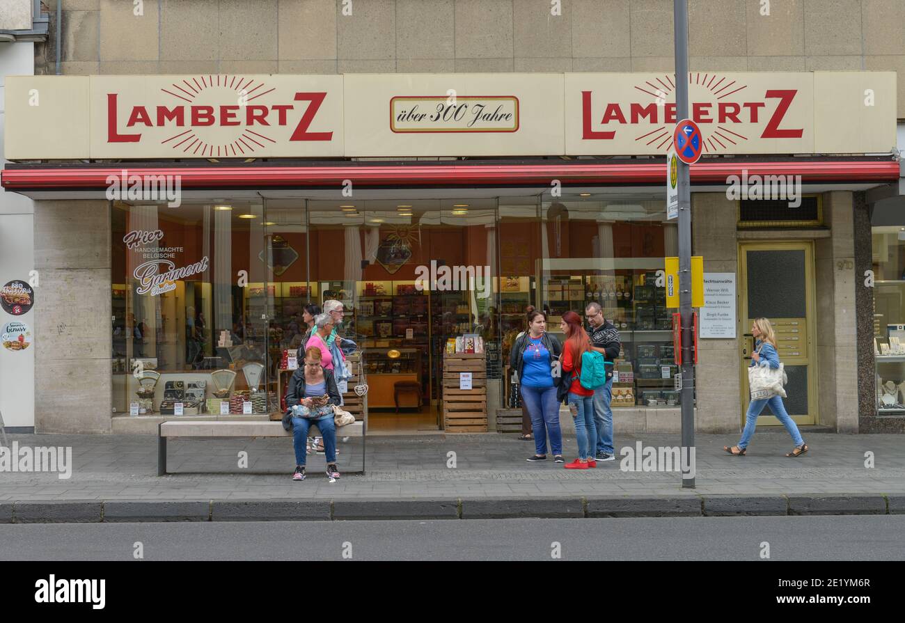 Baeckerei Lambertz, Friedrich-Wilhelm-Platz, Aachen, Nordrhein-Westfalen, Deutschland Stock Photo