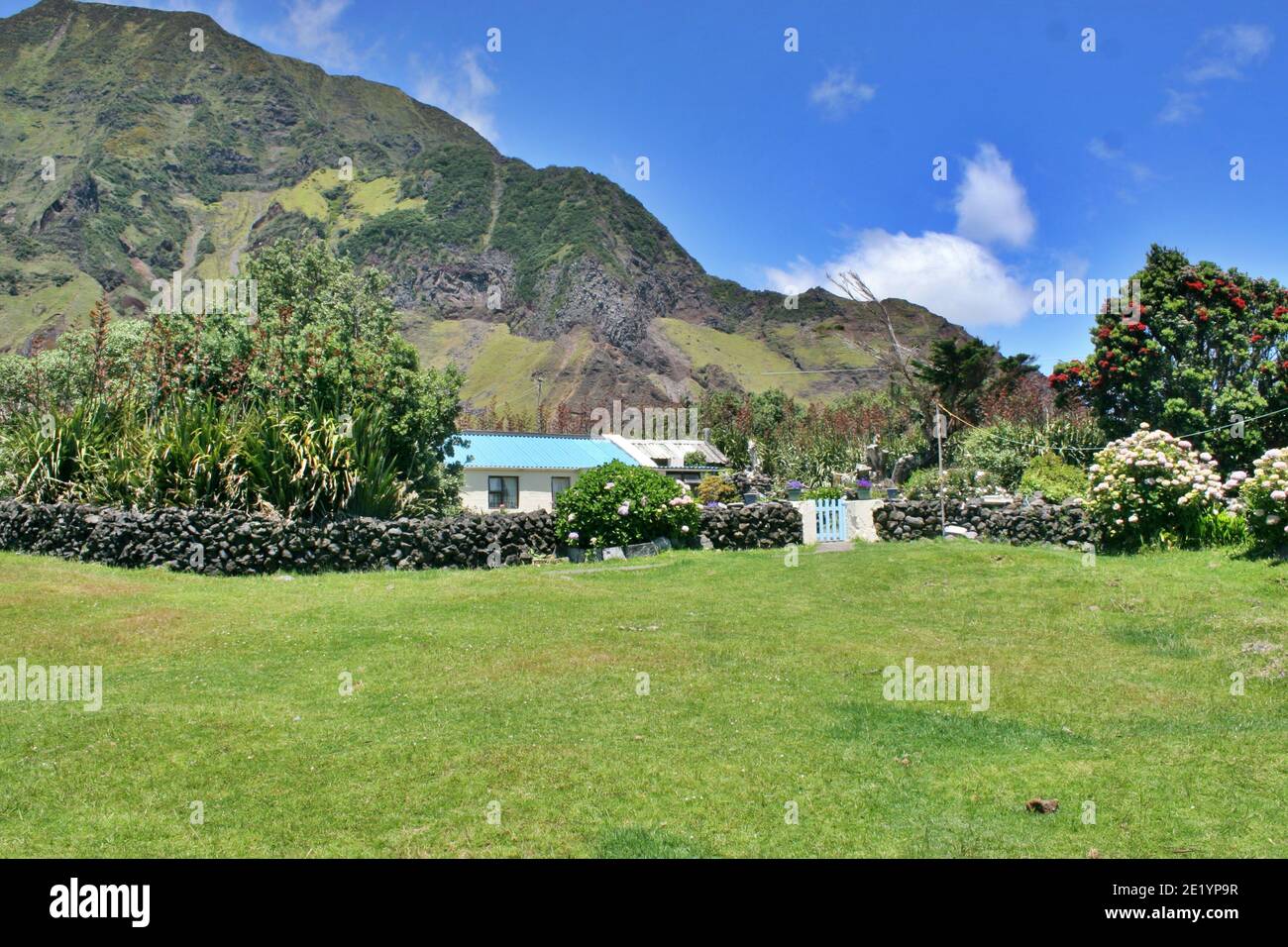 Inside Tristan da Cunha Island Stock Photo Alamy