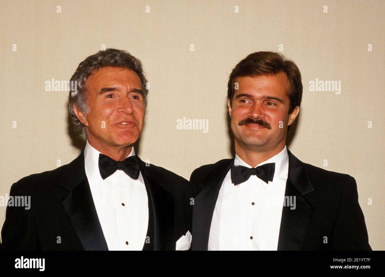 RICARDO MONTALBAN WITH HIS SON VICTOR MONTALBAN Credit Ralph Dominguez