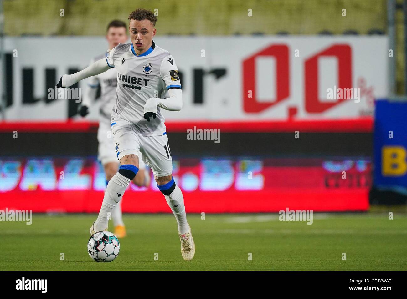 Club's Noa Lang celebrates after scoring the 1-3 goal during a soccer match  between RSC Anderlecht and Club Brugge KV, Thursday 20 May 2021 in Anderle  Stock Photo - Alamy