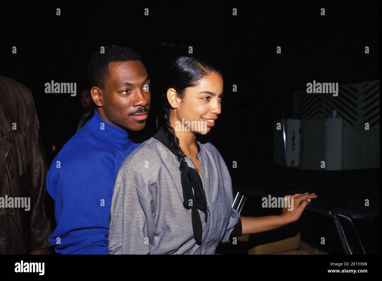 Eddie Murphy And Gina Suorto 1987  Credit: Ralph Dominguez/MediaPunch Stock Photo