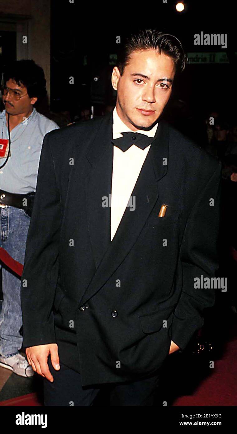 Robert Downey Jr. 1989 Credit: Ralph Dominguez/MediaPunch Stock Photo