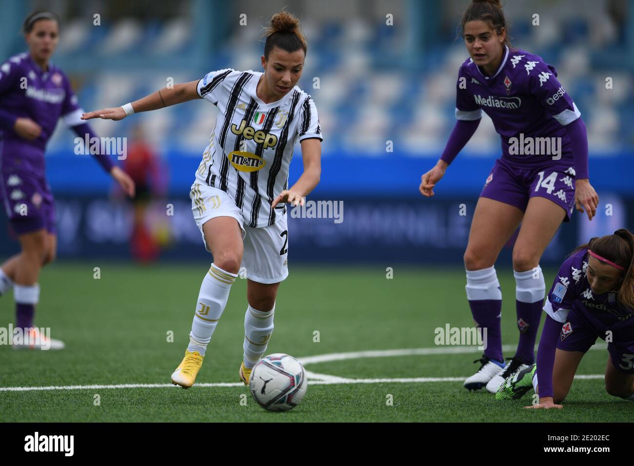 Martina Zanoli (Fiorentina Femminile) portrait during Hellas Verona Women  vs ACF Fiorentina femminile, Italian fo - Photo .LiveMedia/Ettore Griffoni  Stock Photo - Alamy