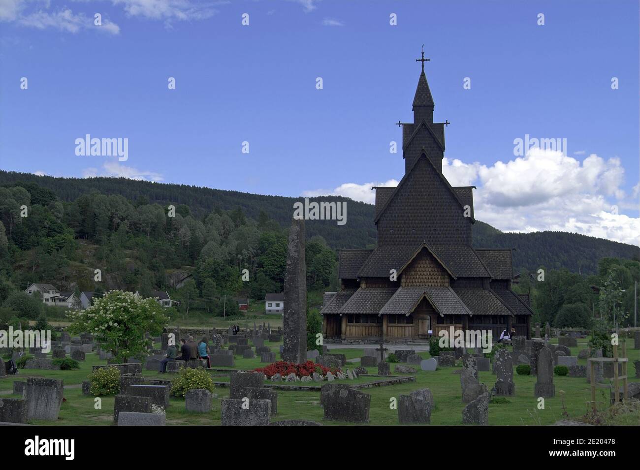 Heddal, Norway, Norwegen; Heddal Stave Church; Stabkirche Heddal