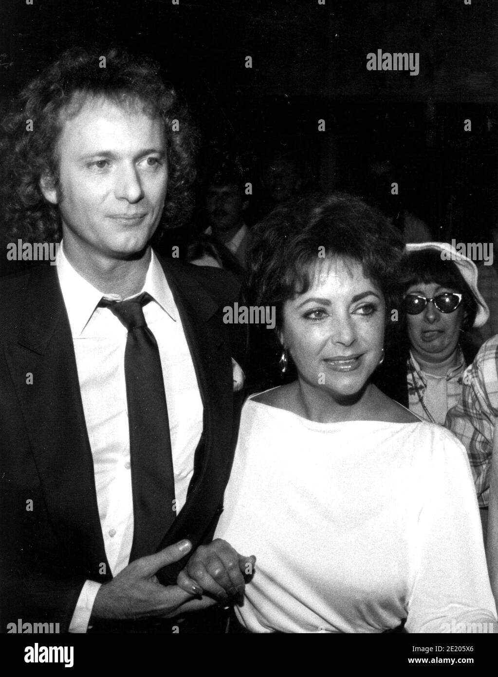 Anthony Geary And Elizabeth Taylor 1982 Credit Ralph Dominguez