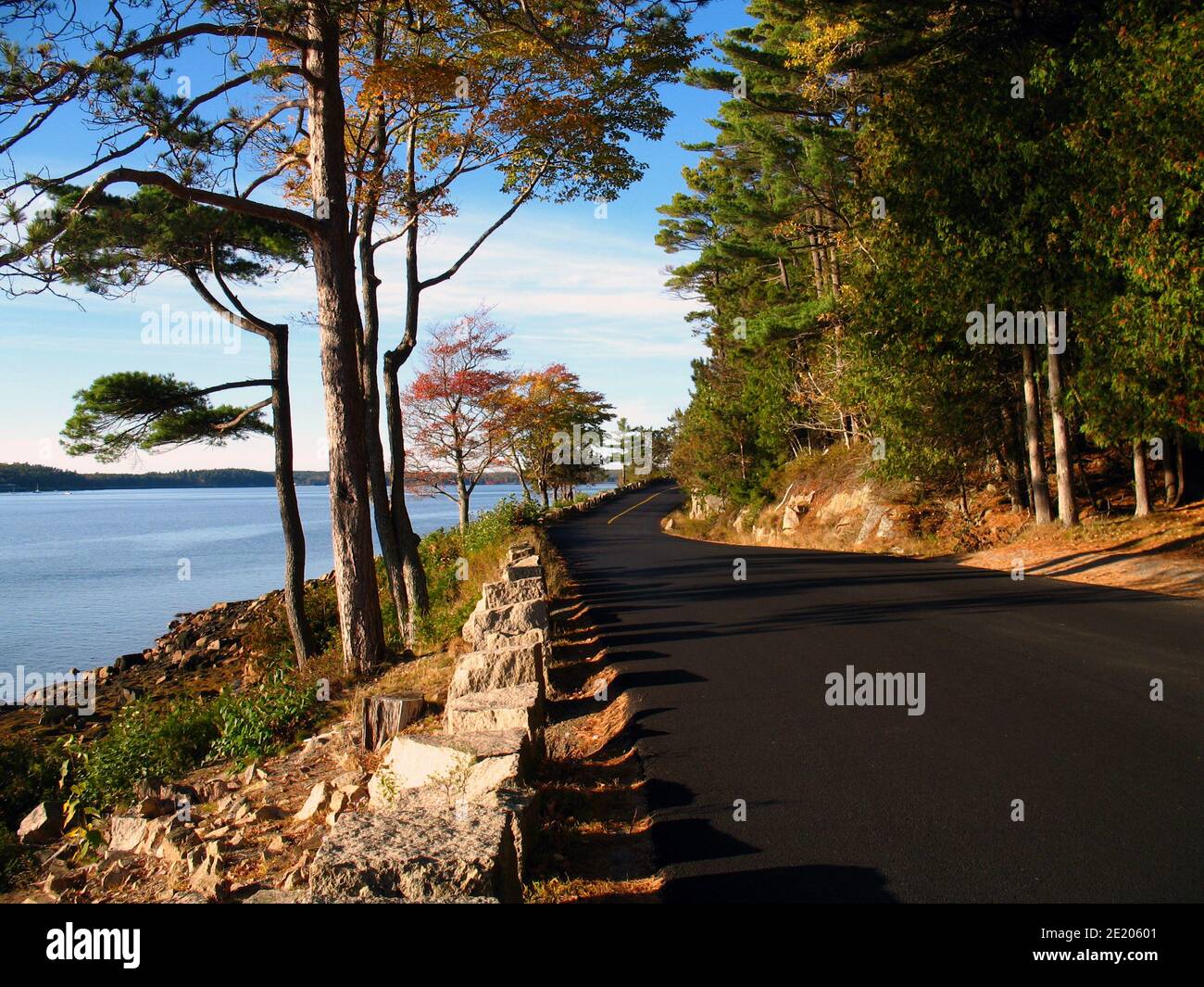Some Sound, Mt Desert Island,  Maine, USA Stock Photo