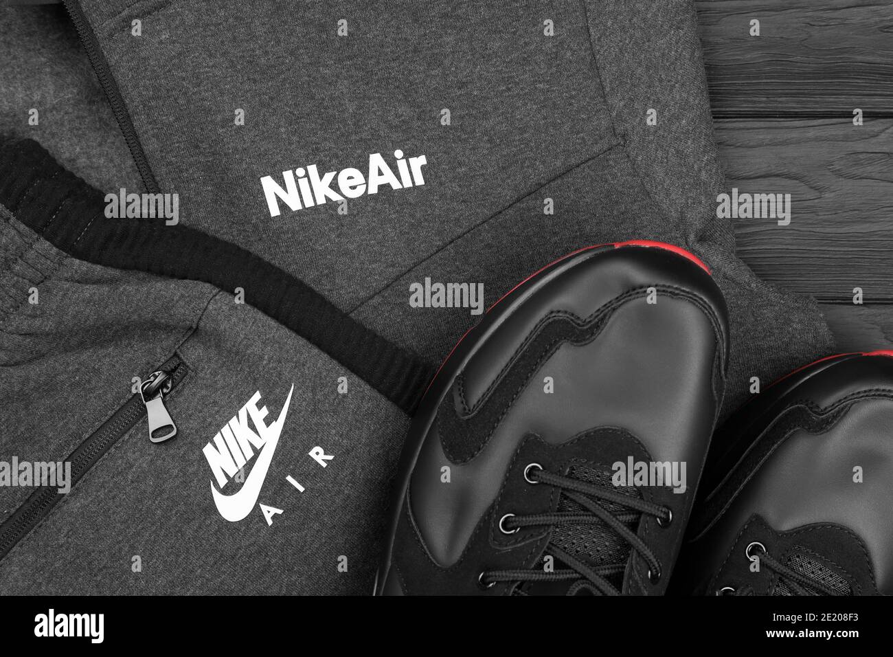 Nike Black Jacket High Resolution Stock Photography and Images - Alamy