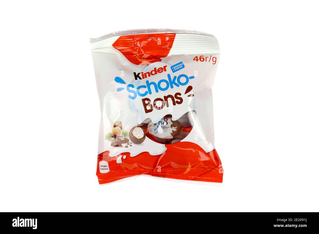 Schoko-bons Chocolate Package Made by Kinder Editorial Photography - Image  of package, white: 181485932