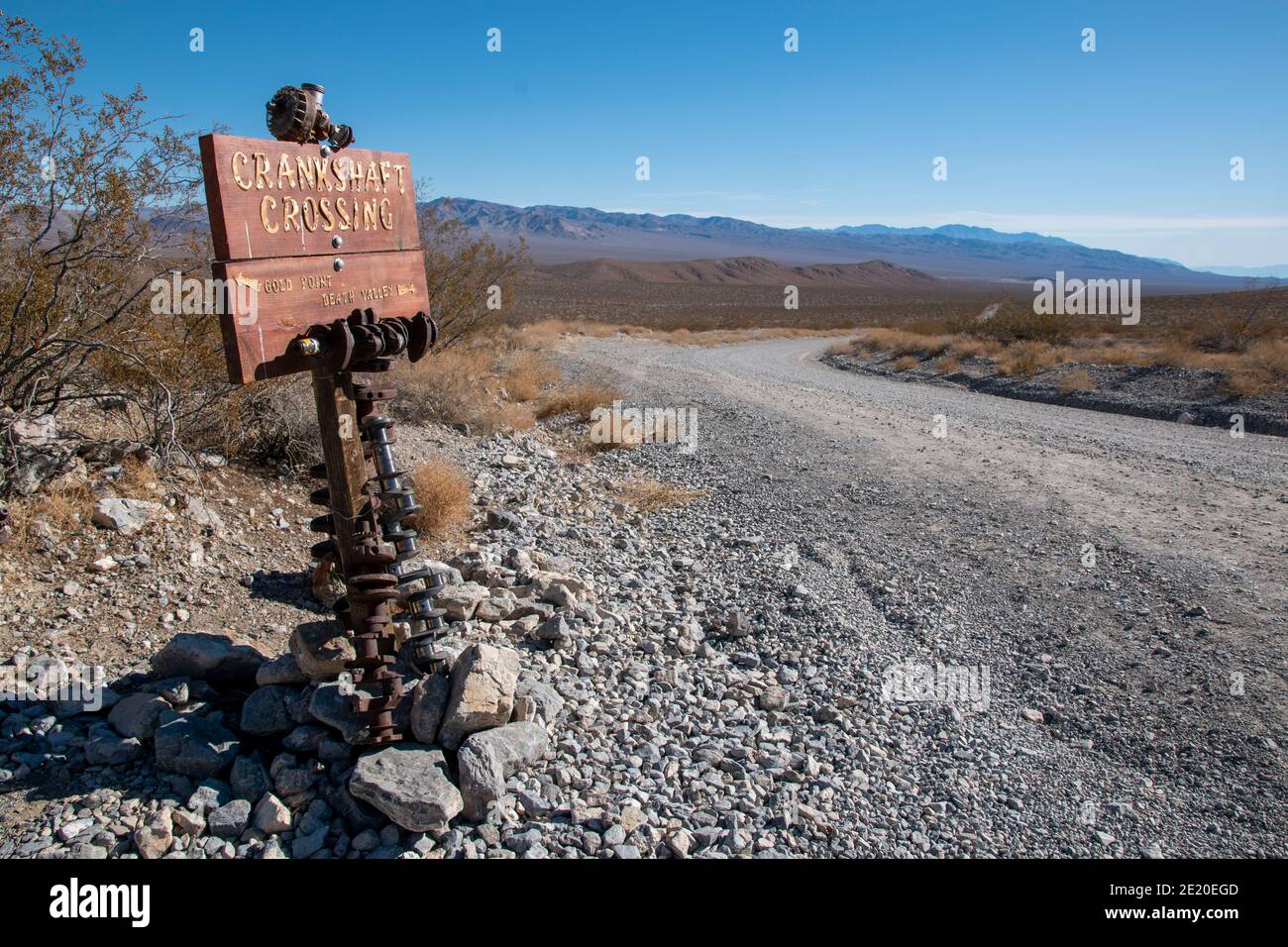 Crankshaft Crossing marks a junction in the northern part of Death