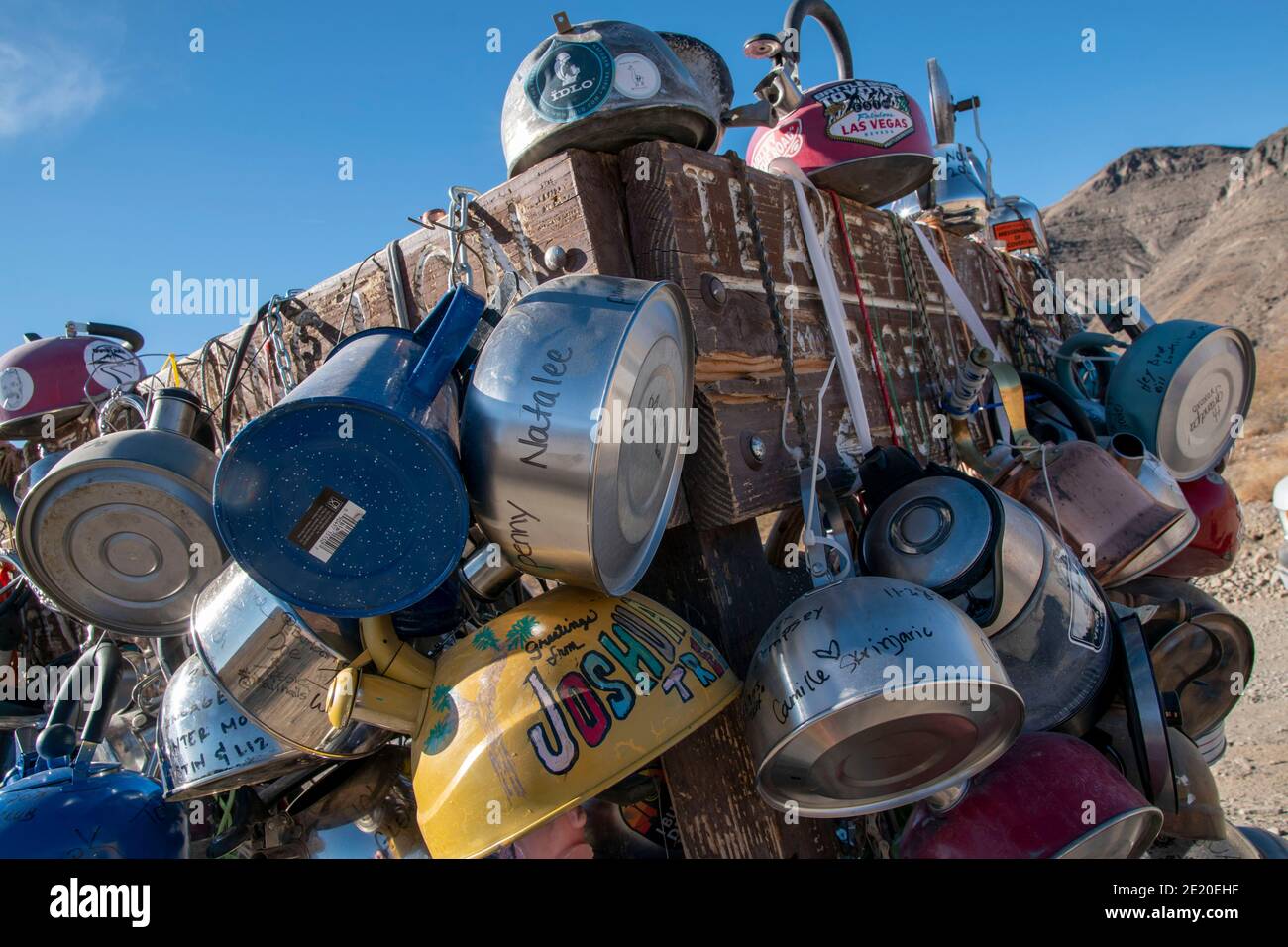 Teakettle Junction is a landmark in Death Valley National Park which