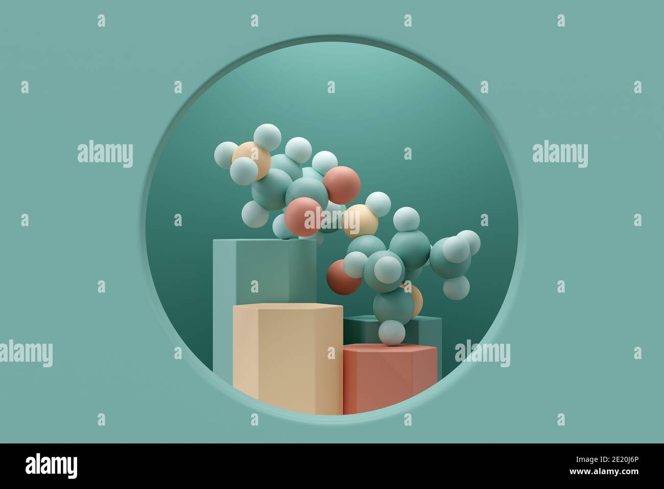 Pyrrolysine (l-pyrrolysine, Pyl, O) amino acid molecule. 3D rendering ...