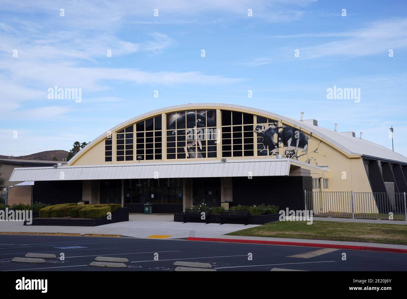 A General View Of The Newbury Park High School Gym Wednesday Jan 6   A General View Of The Newbury Park High School Gym Wednesday Jan 6 2020 In Newbury Park Calif 2E20J6Y 