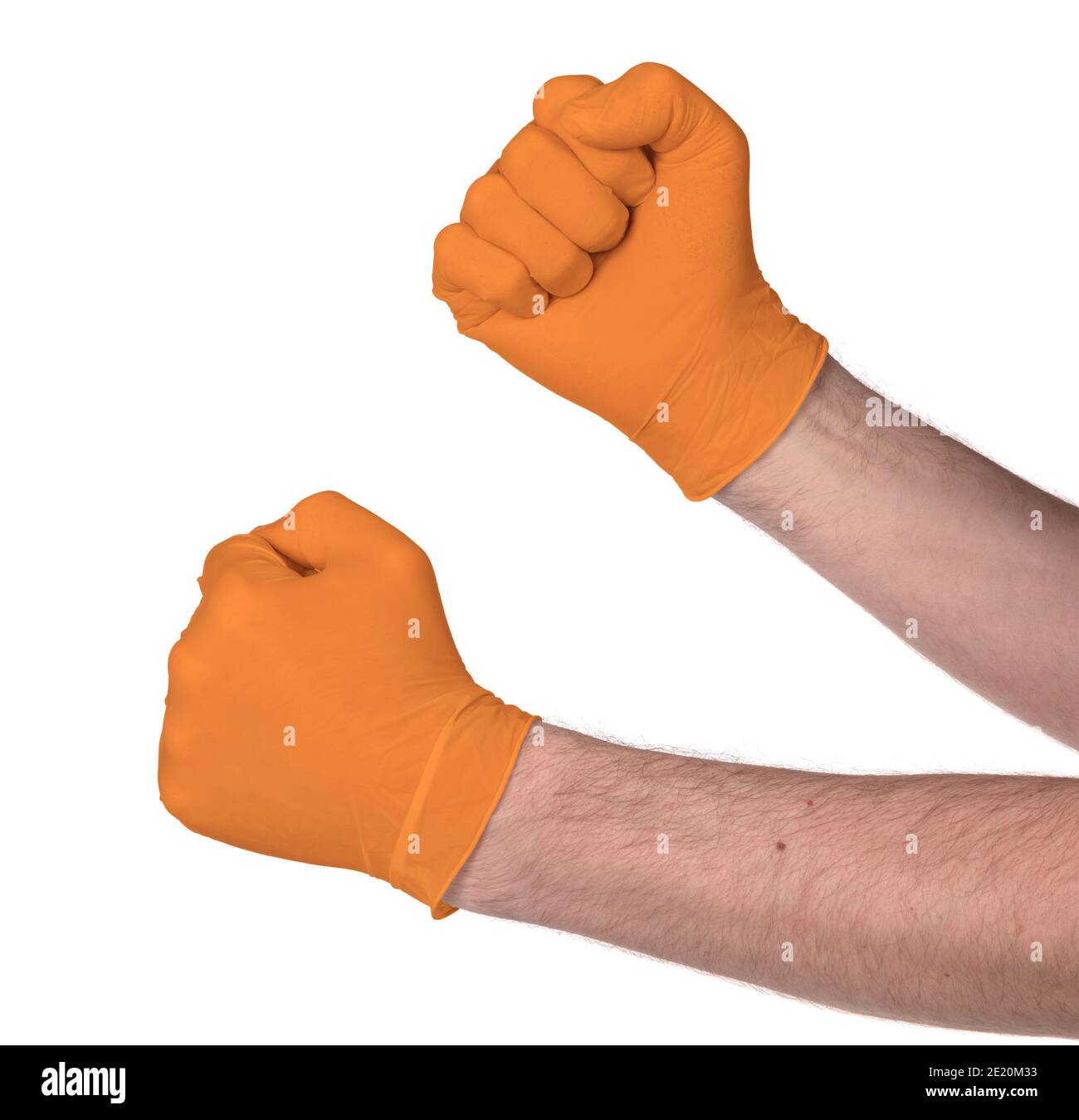 Latex glove fist hi-res stock photography and images - Alamy