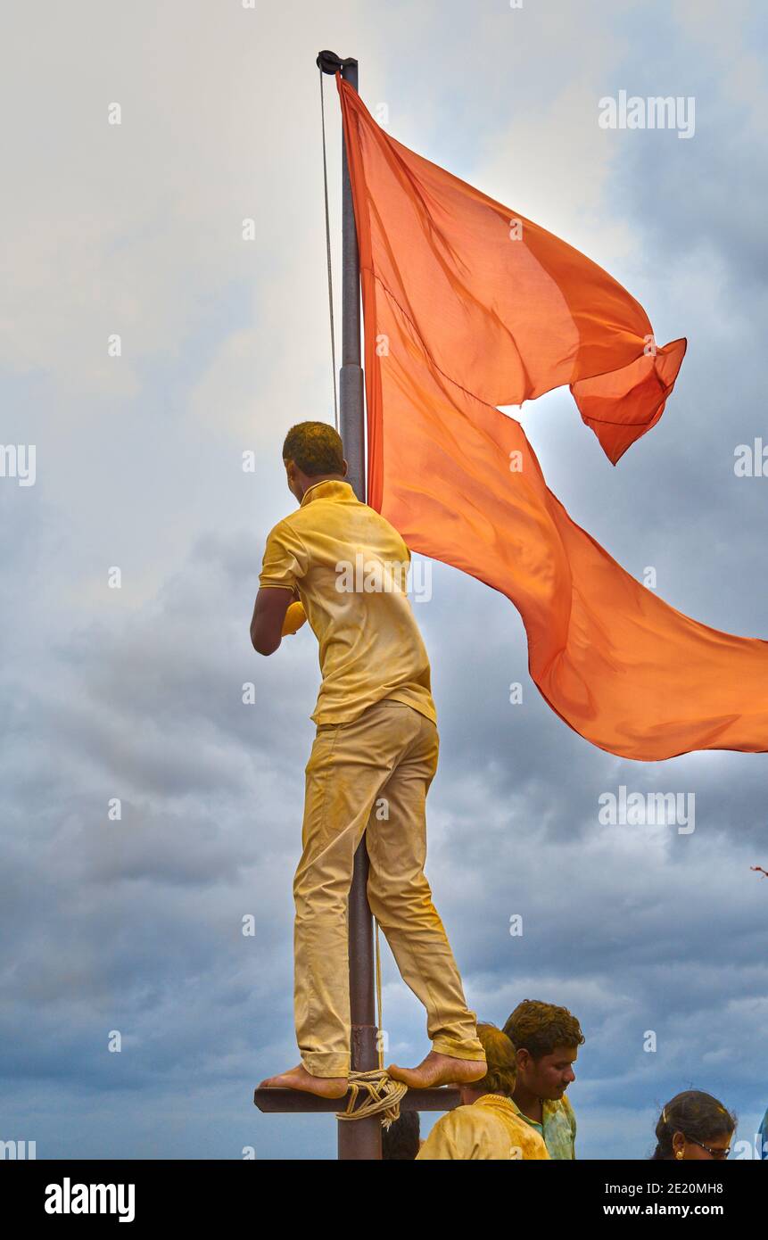 Maratha flag hi-res stock photography and images - Alamy Maratha flag hi-res stock photography and images - Alamy