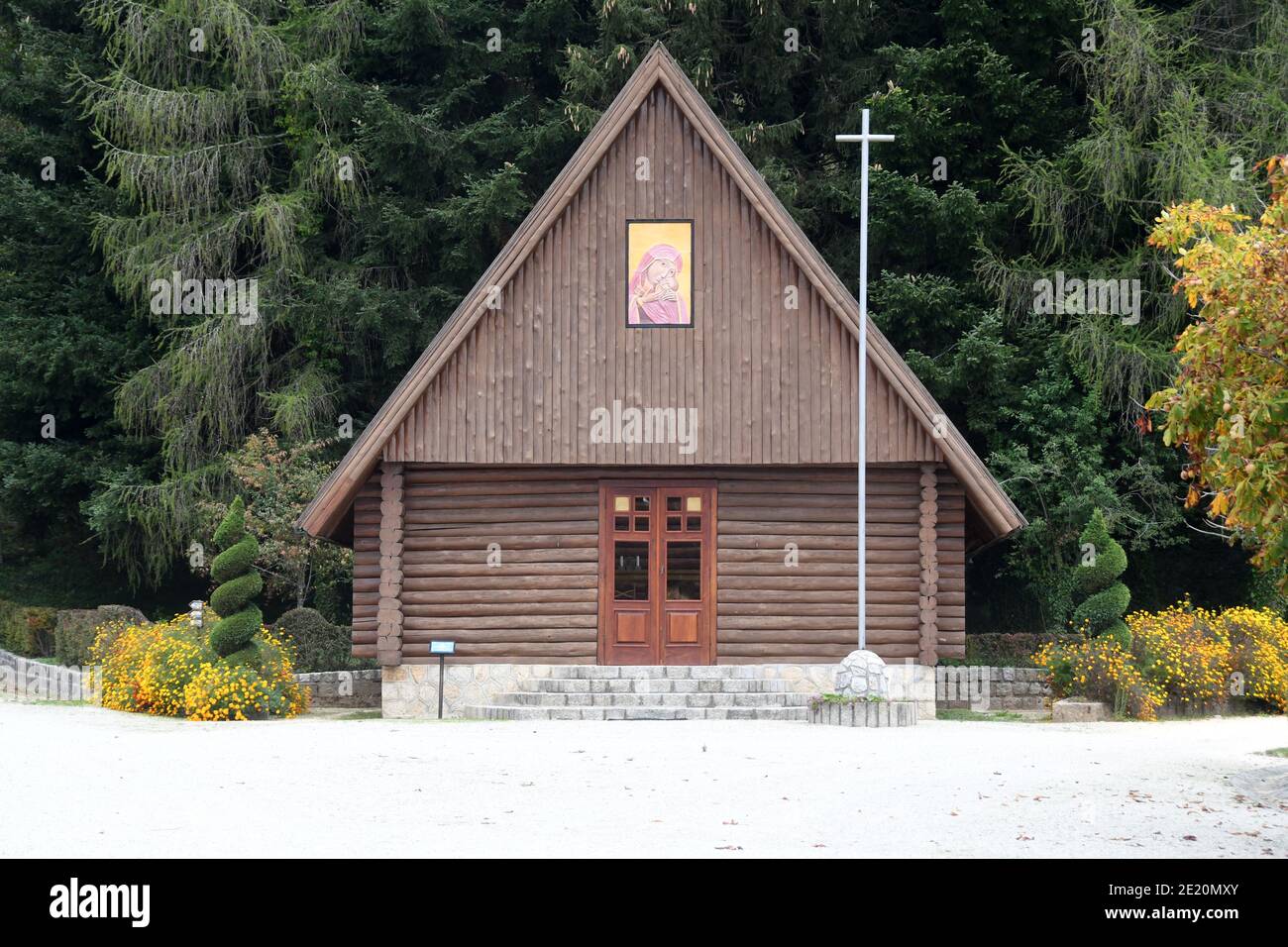 Mongiana, Vibo Valentia - Villa Vittoria - Church Credit: Giuseppe Andidero Stock Photo