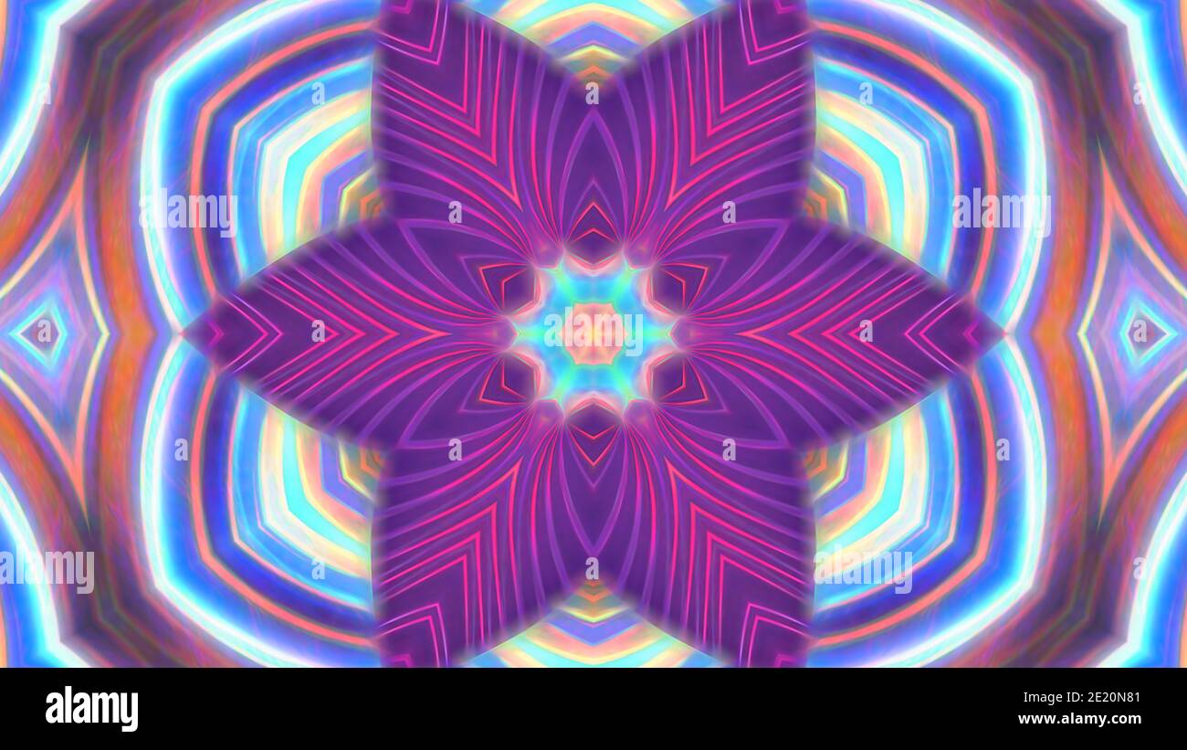 Abstract fantasy patterned multicolored background. Stock Photo