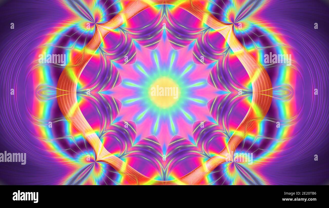 Abstract fantasy patterned multicolored background. Stock Photo