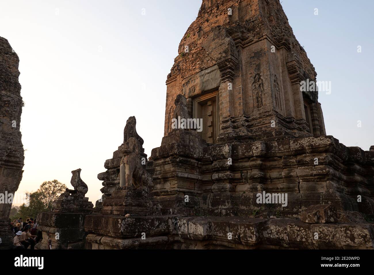 Central tower of the Preh Rup temple Stock Photo