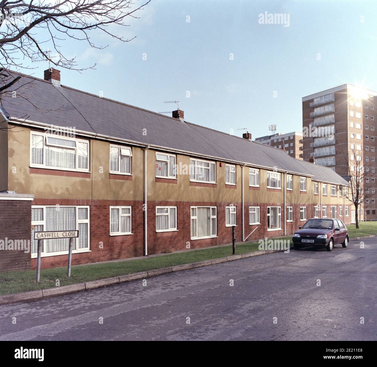 Social Housing, South wales Stock Photo Alamy