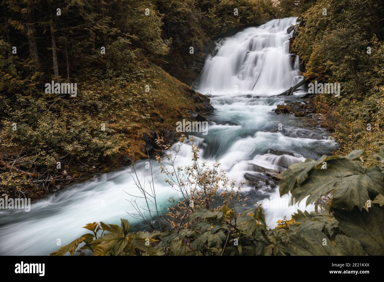 Beautiful shot park waterfall hi-res stock photography and images - Alamy