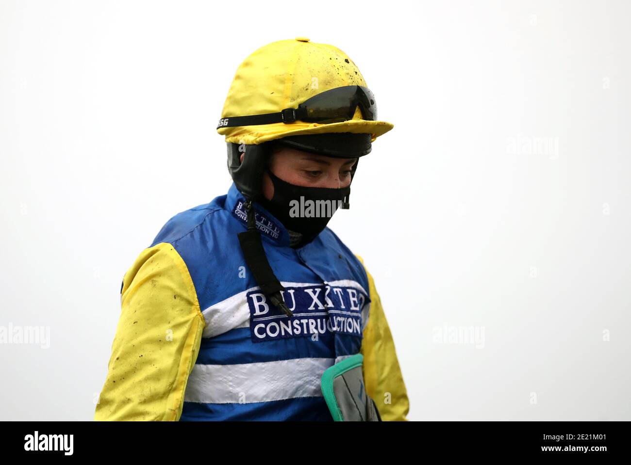Jockey Bryony Frost at Doncaster Racecourse Stock Photo Alamy