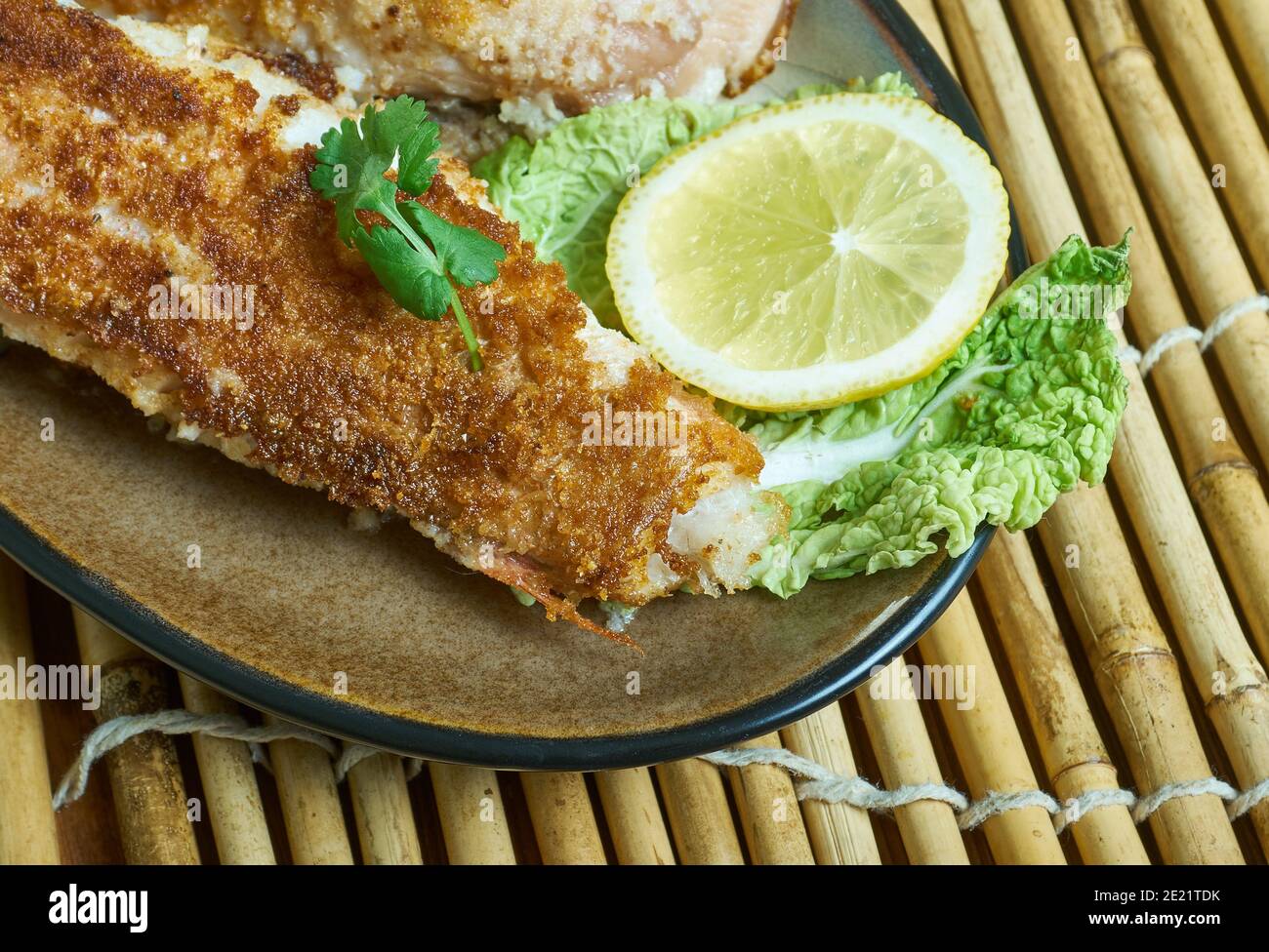 Pwason griye t popular fish dish on the Seychelles Islands, red