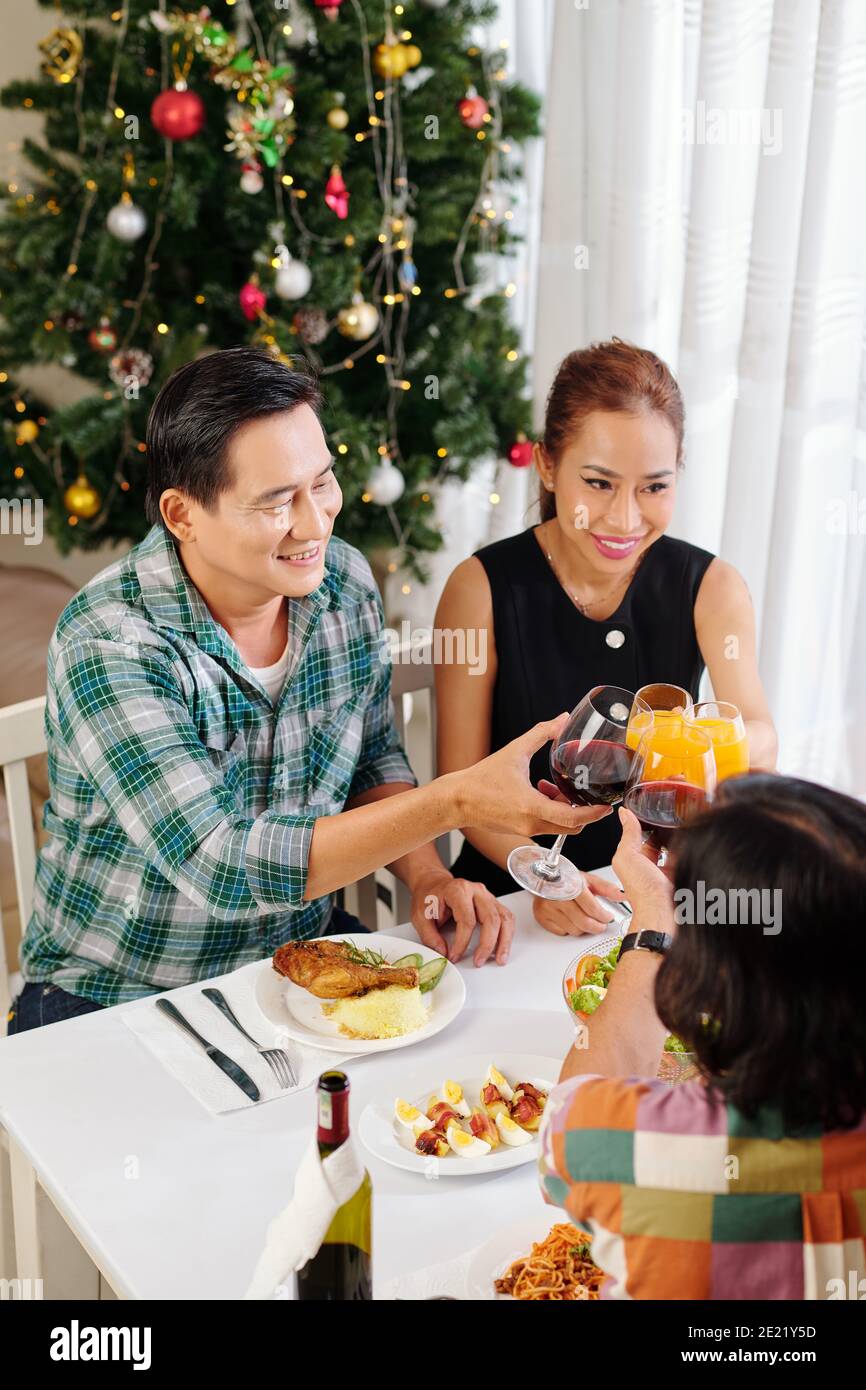 New Year celebration Stock Photo