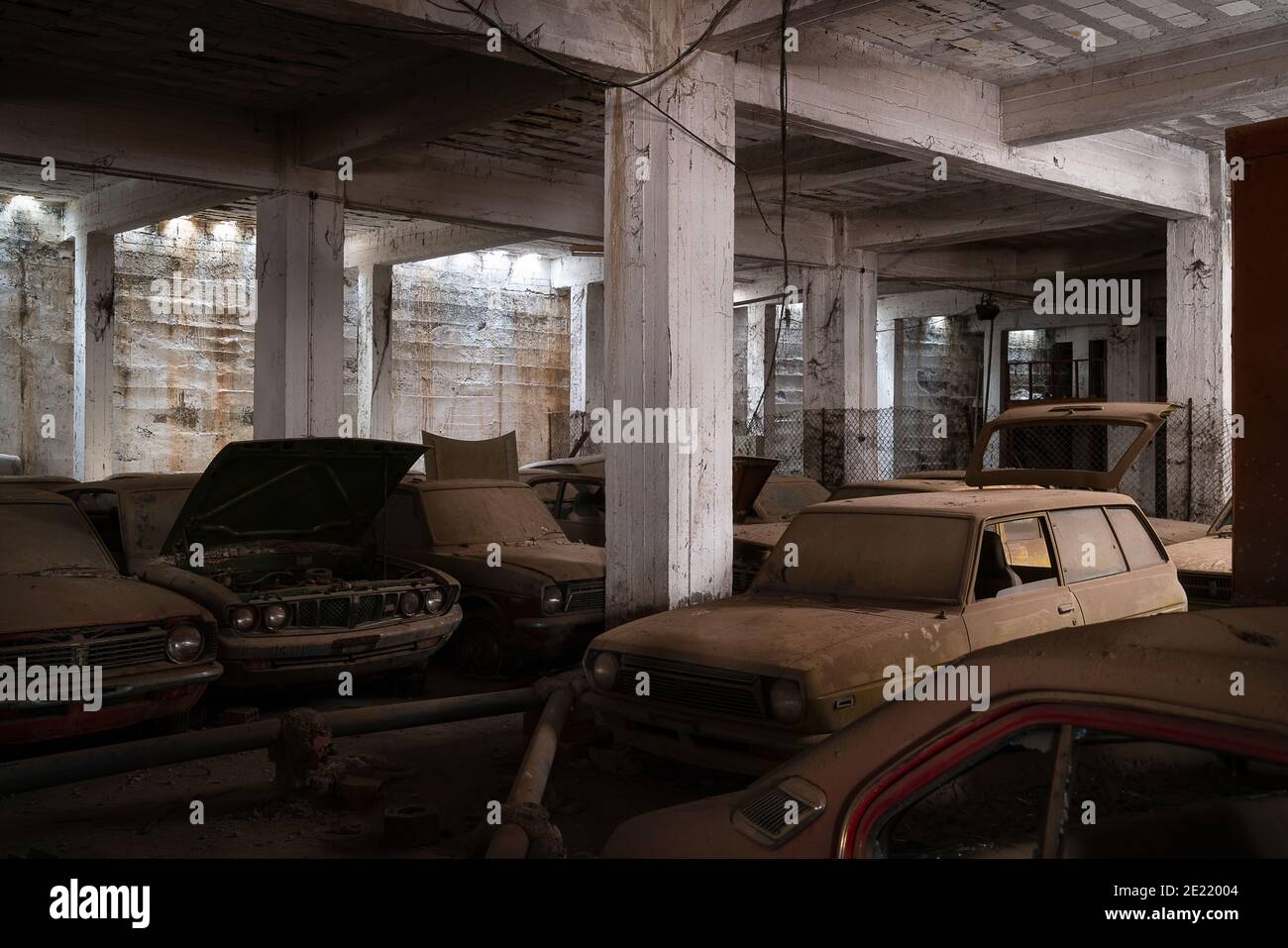 Nicosia Buffer Zone Green Line Cyprus Stock Photo Alamy