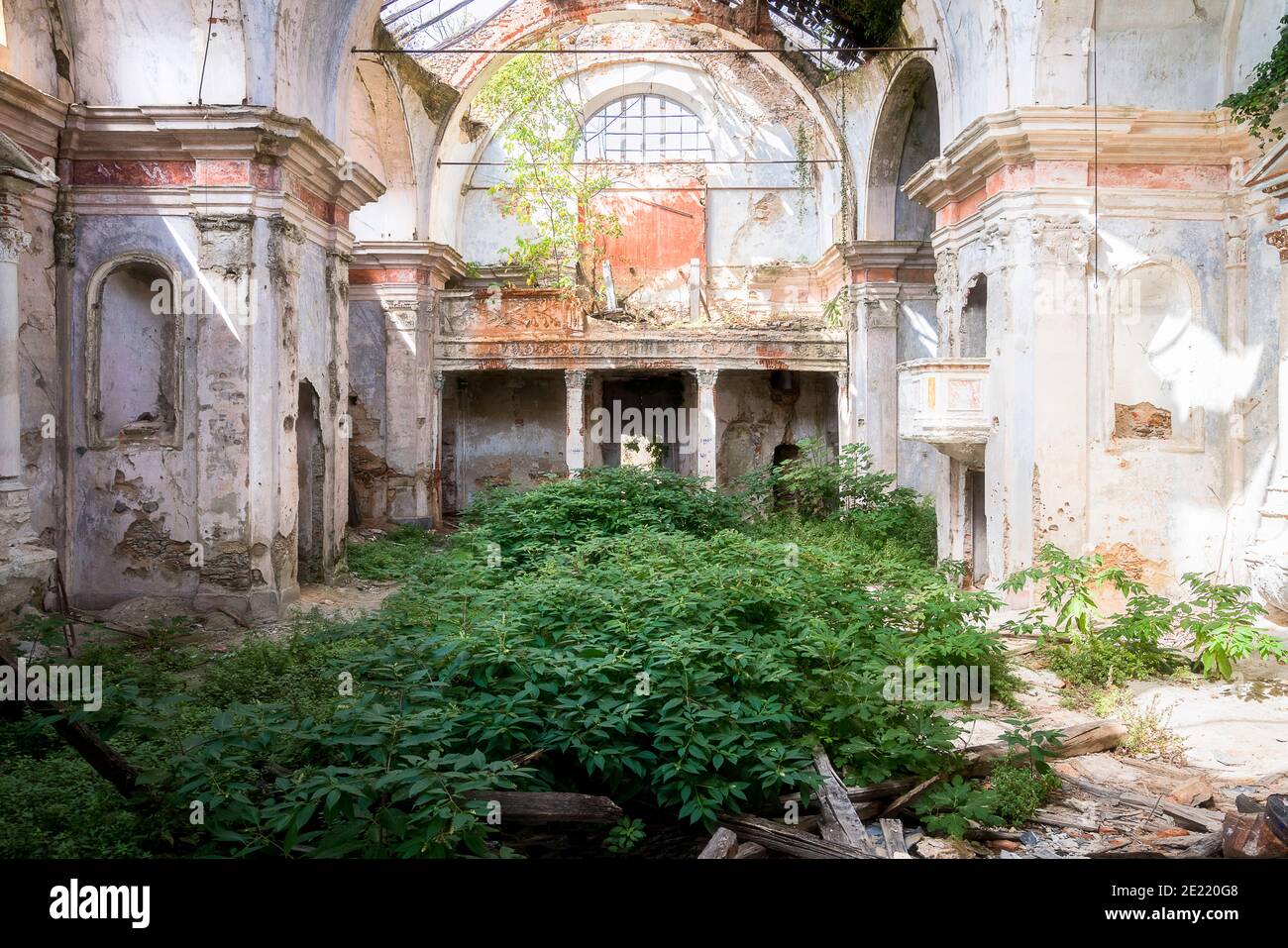 Derelict Church Interior High Resolution Stock Photography and Images ...
