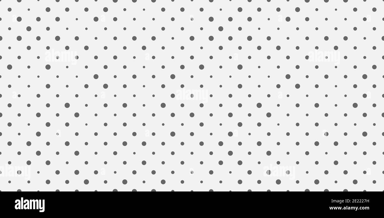 Black and white Hand drawn abstract background Polka dot pattern ...