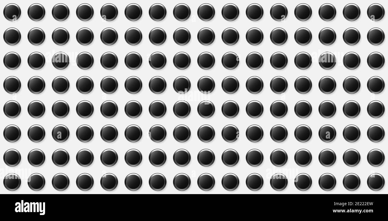 Black and white Hand drawn abstract background Polka dot pattern ...