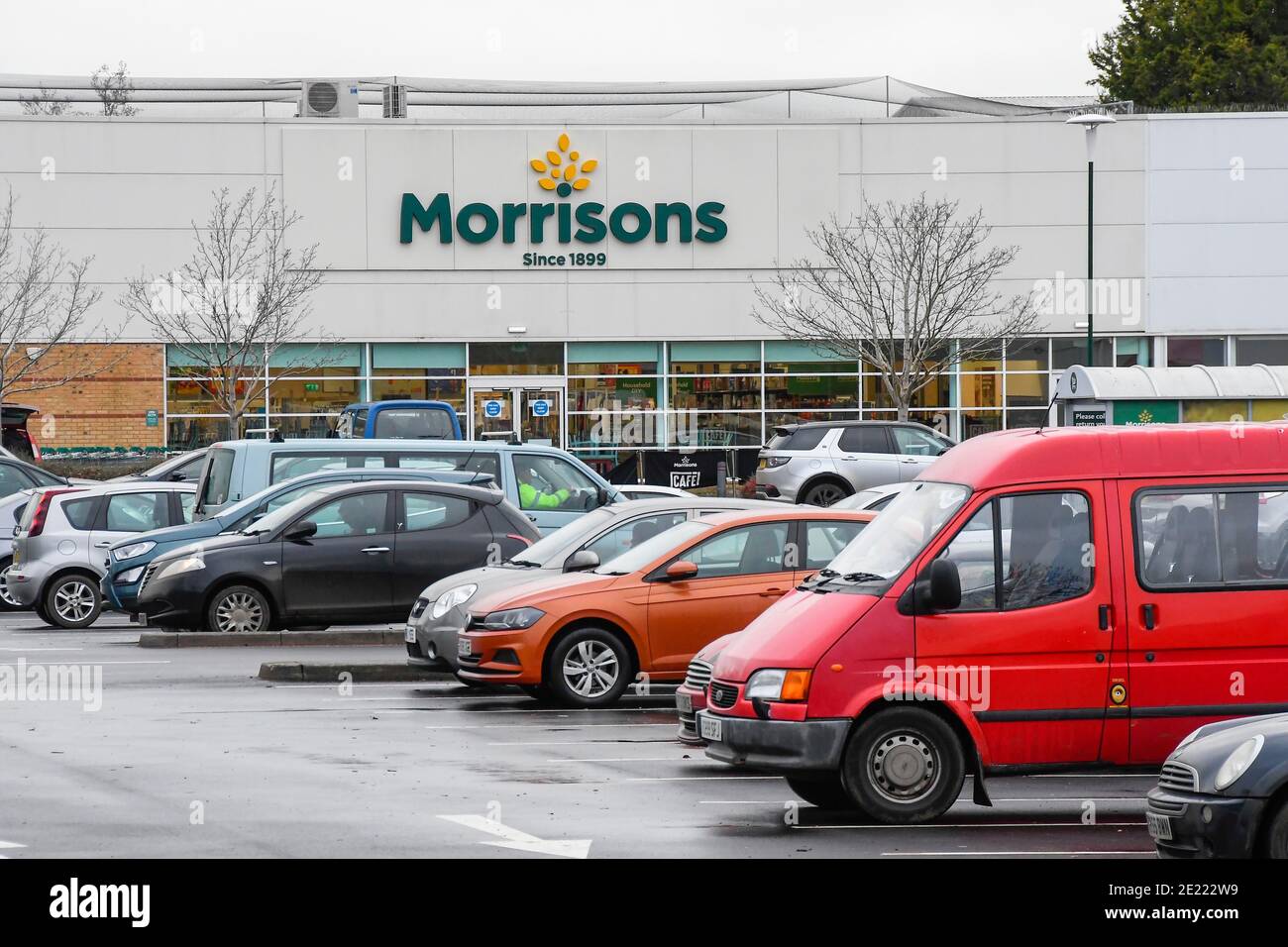 Morrisons supermarket car park in hires stock photography and images