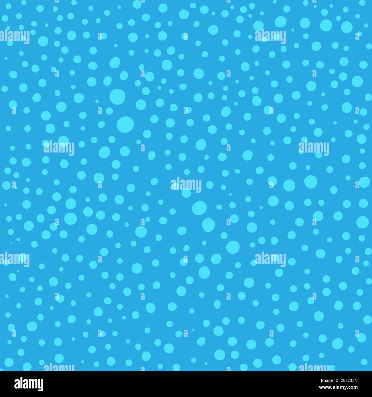 Colorful Hand drawn abstract blue background Polka dot pattern Dotwork ...