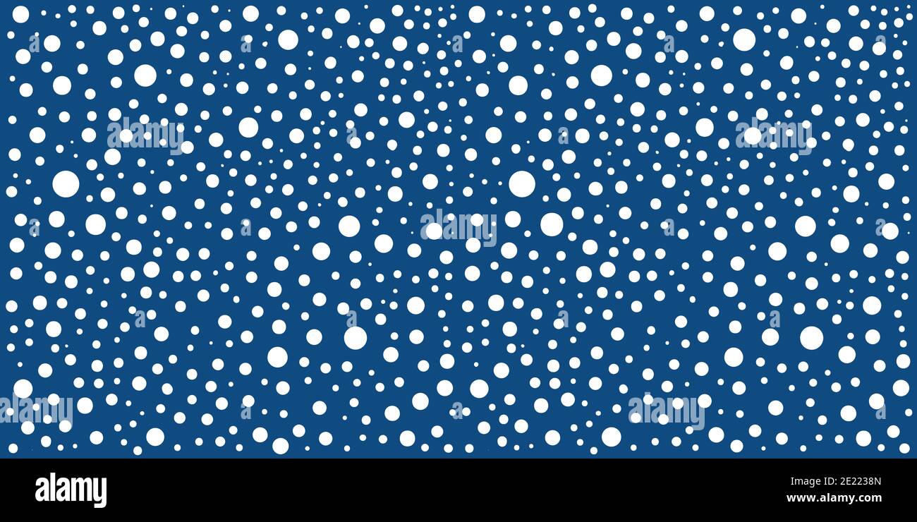 Colorful Hand drawn abstract blue background Polka dot pattern Dotwork ...