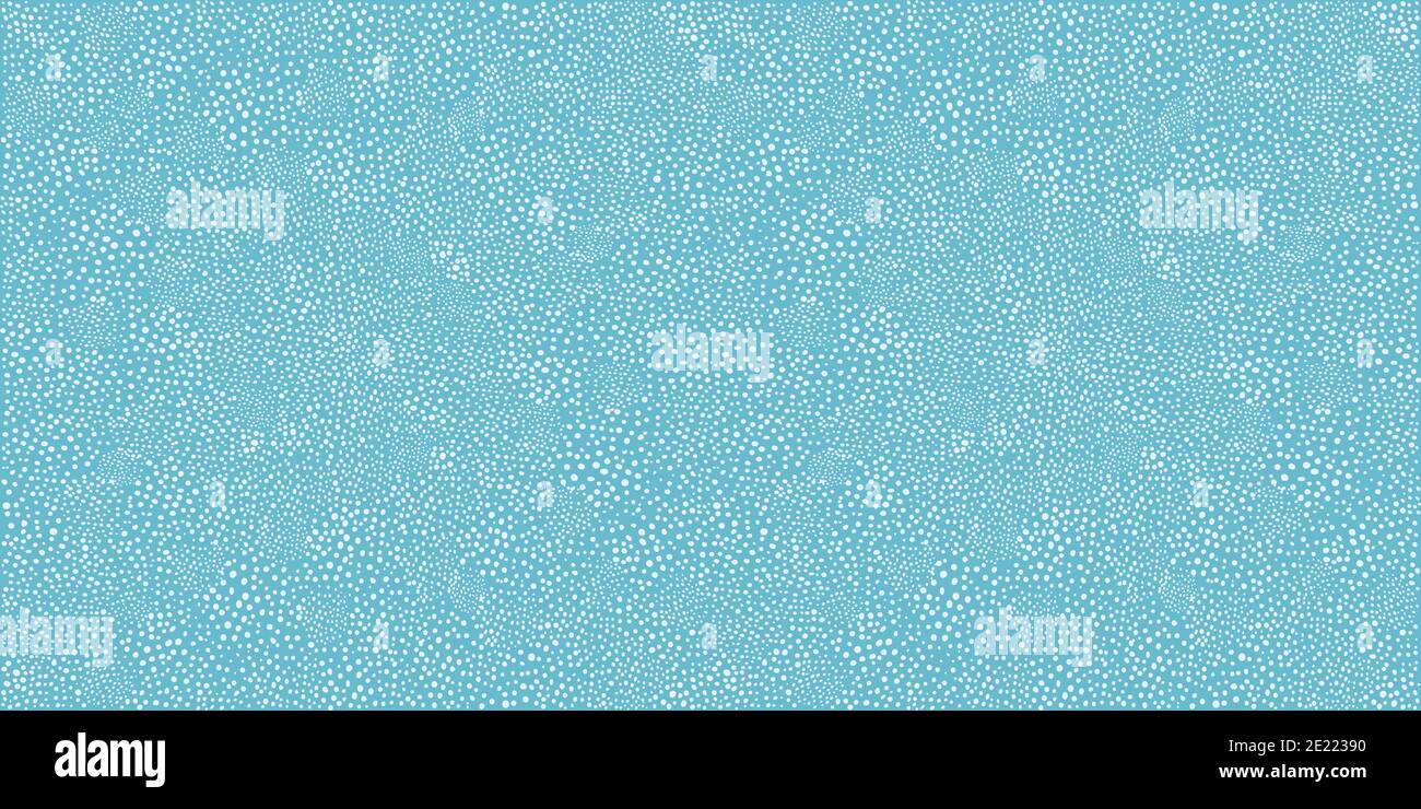 Colorful Hand drawn abstract blue background Polka dot pattern Dotwork ...