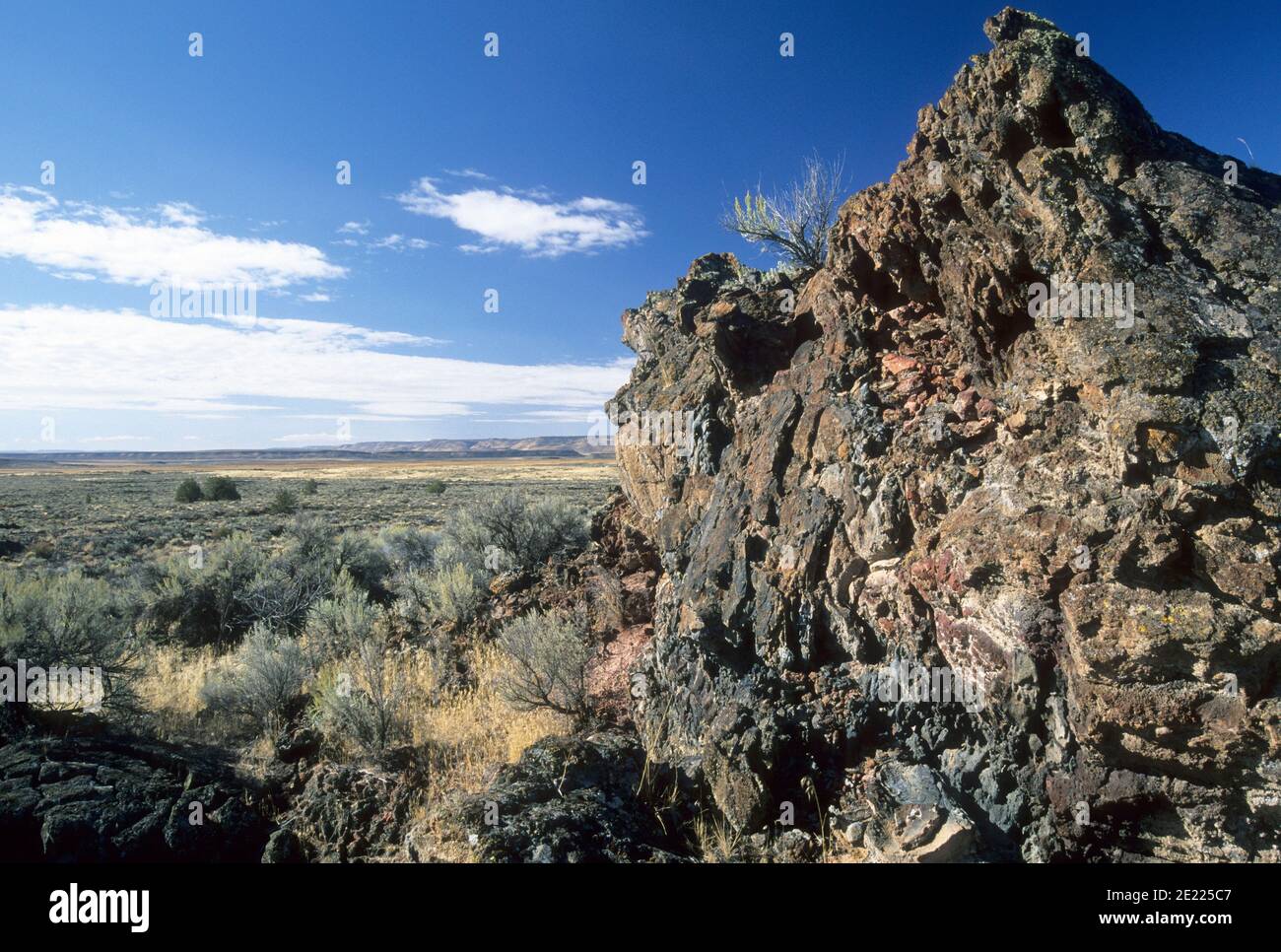 Spatter cone at Lava Pit Crater Flow, Diamond Craters Outstanding