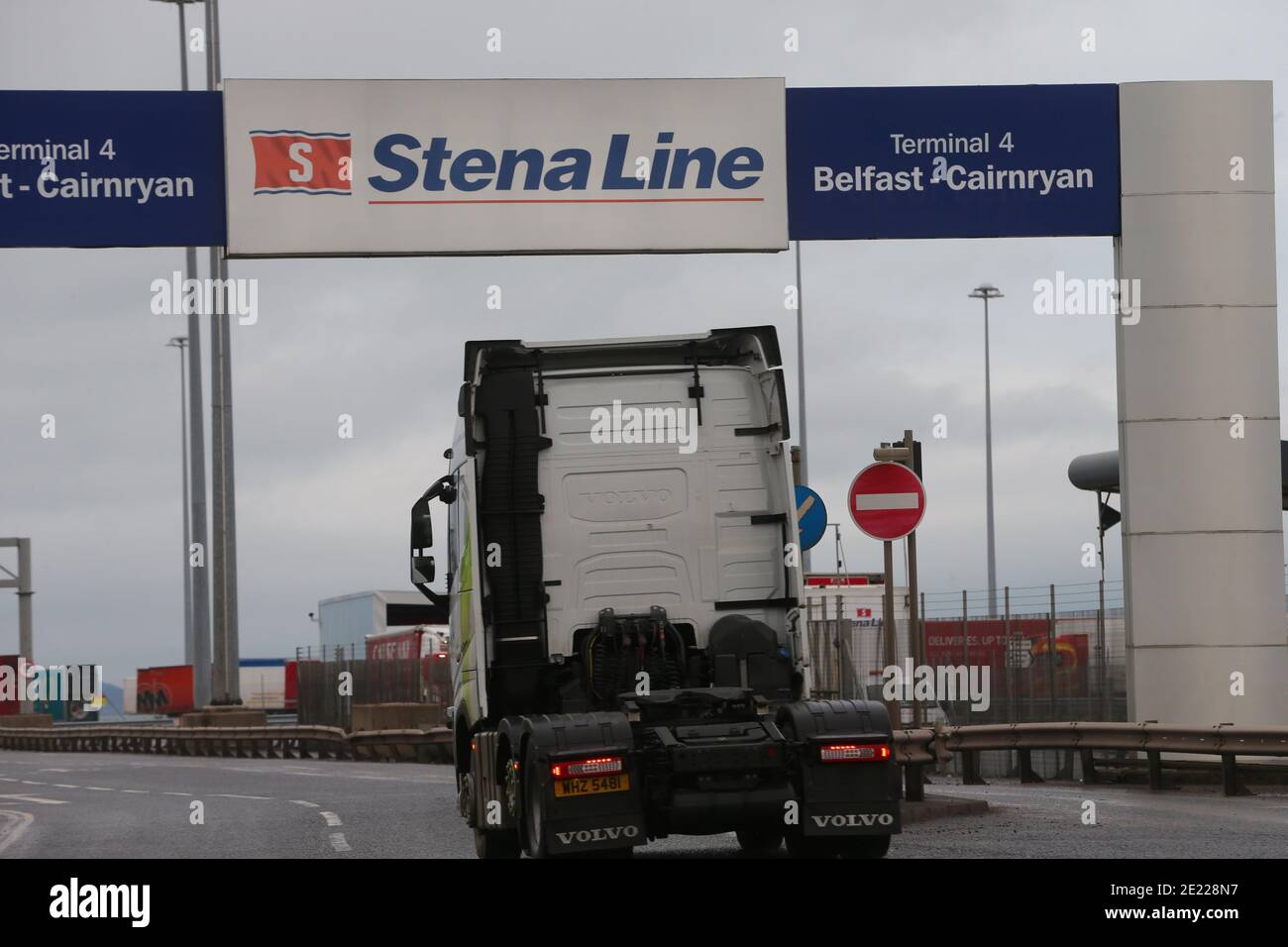 Belfast docks Picture Mal McCann Stock Photo - Alamy