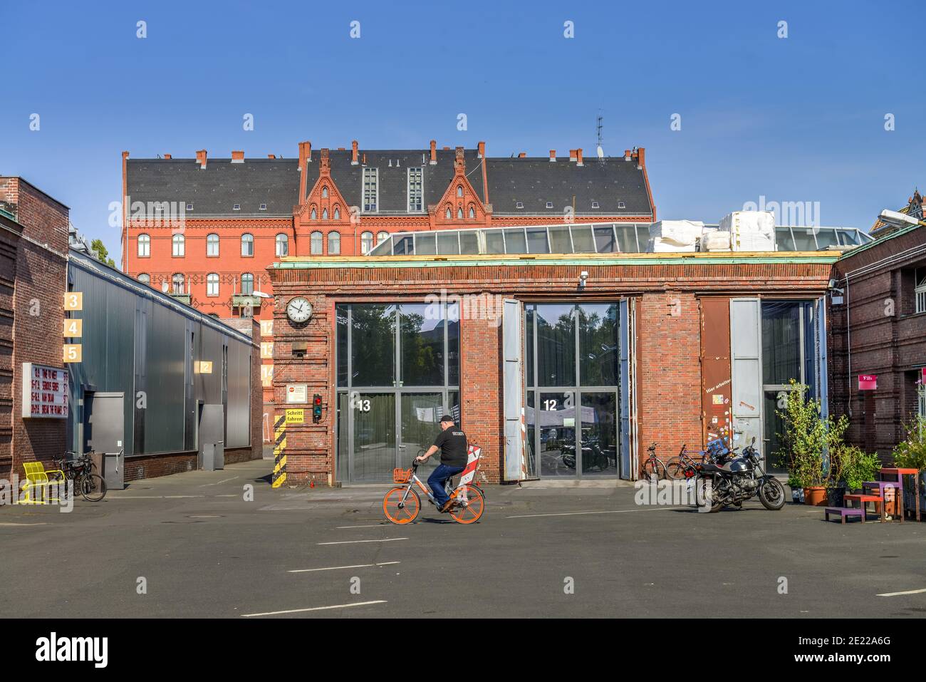 Uferstudios, Uferstrasse, Gesundbrunnen, Mitte, Berlin, Deutschland Stock Photo