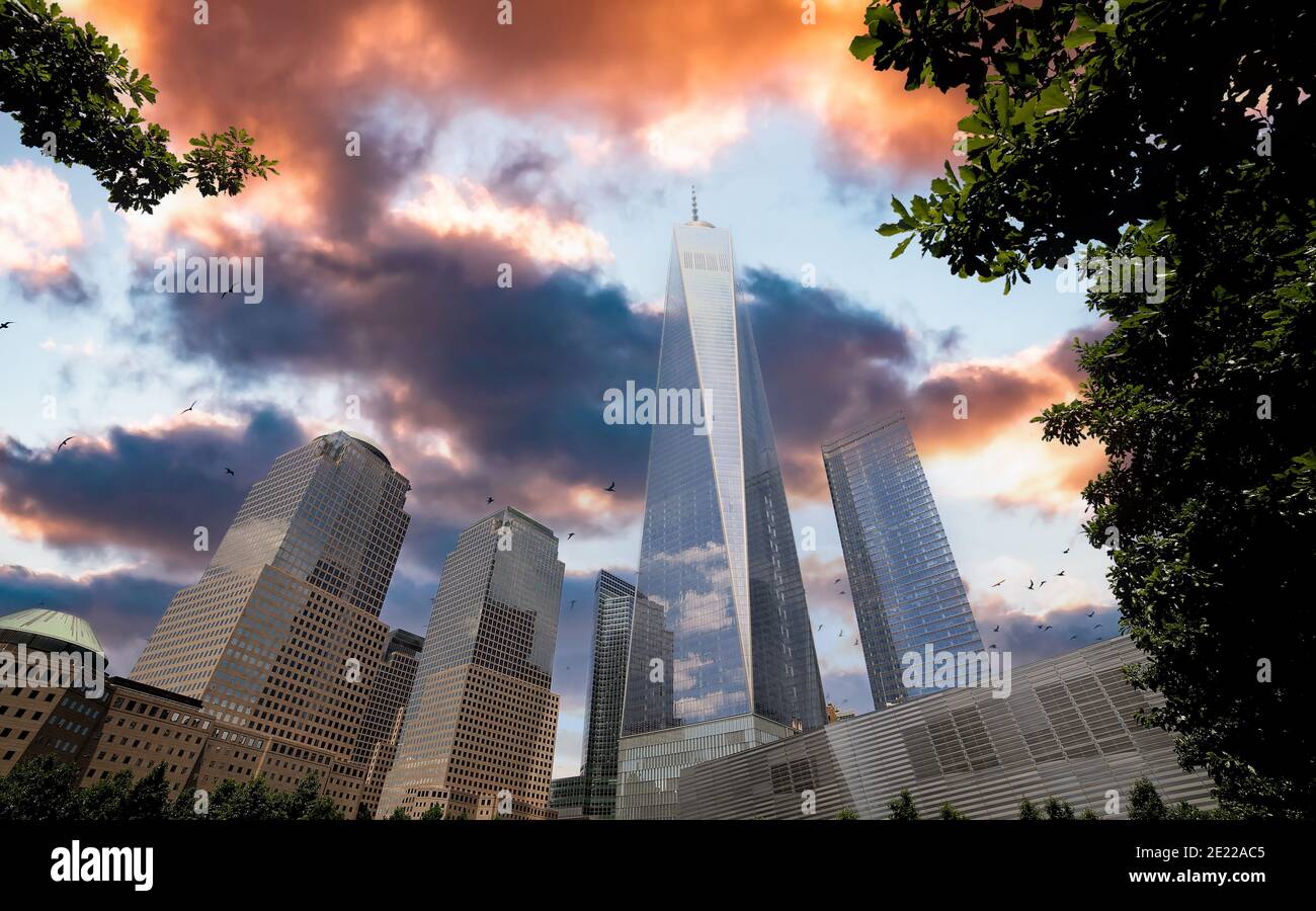 ground zero, manhattan new york city, usa Stock Photo - Alamy