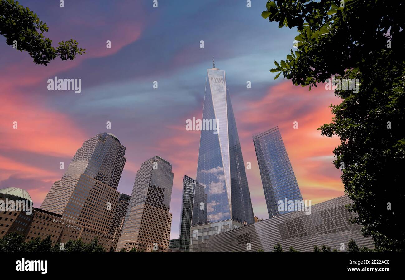ground zero, manhattan new york city, usa Stock Photo - Alamy