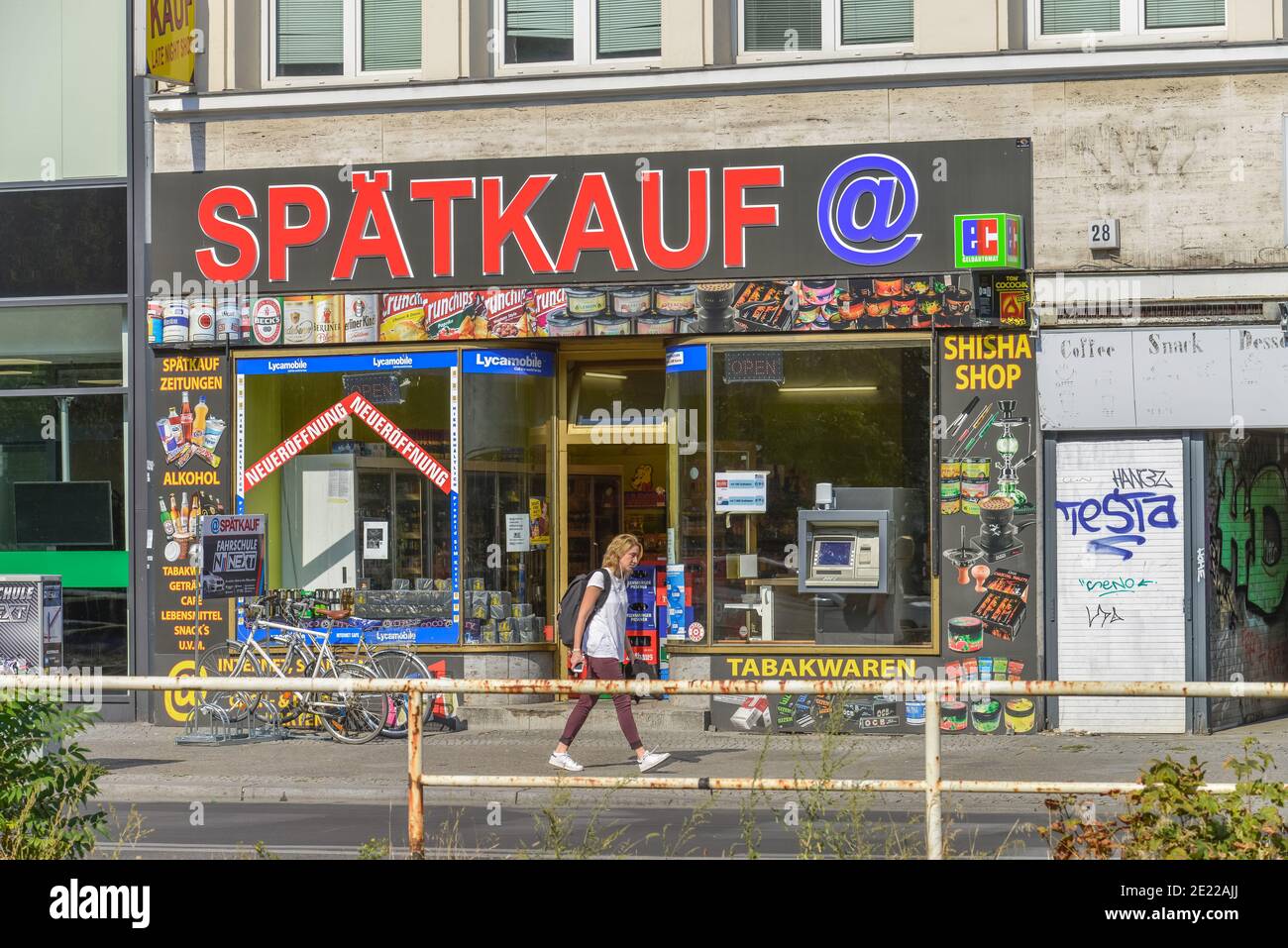 Spätkauf, Turmstrasse, Moabit, Mitte, Berlin, Deutschland Stock Photo